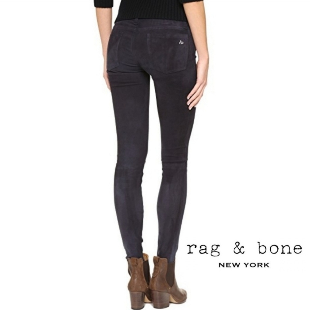 rag & bone Black Skinny Pants